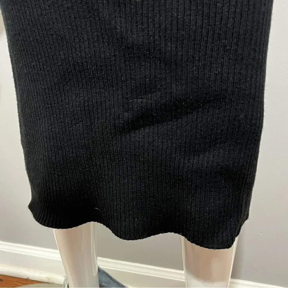 NWOT Nordstrom Astr‎ The Label Spaghetti Strap Ribbed Knit Bodycon Dress -- XL
